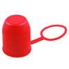 HCITBE - 405111 Cappuccio di protezione sferico rosso